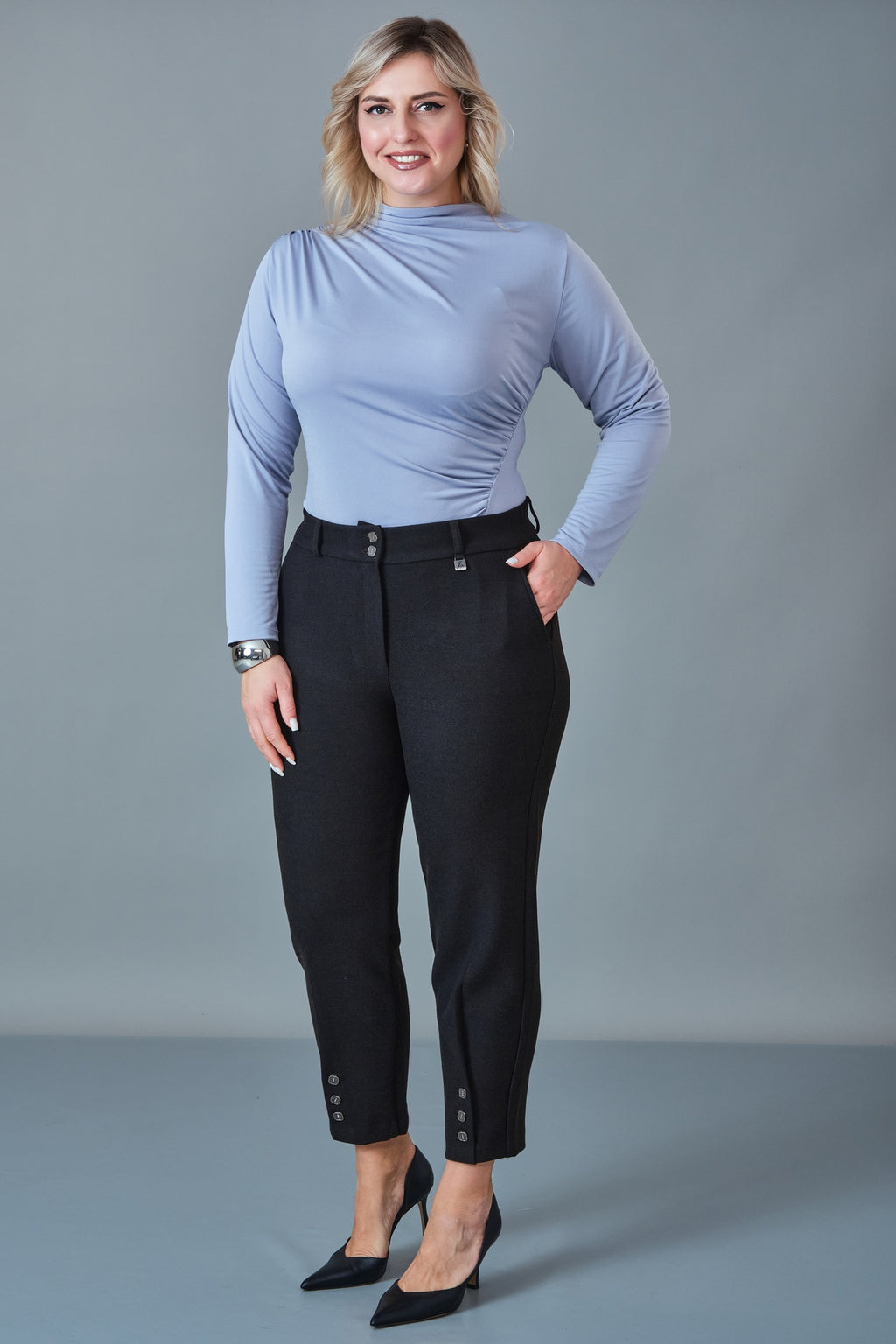 Elitline - Plus Size Trousers (ELT27K1-69-4151)