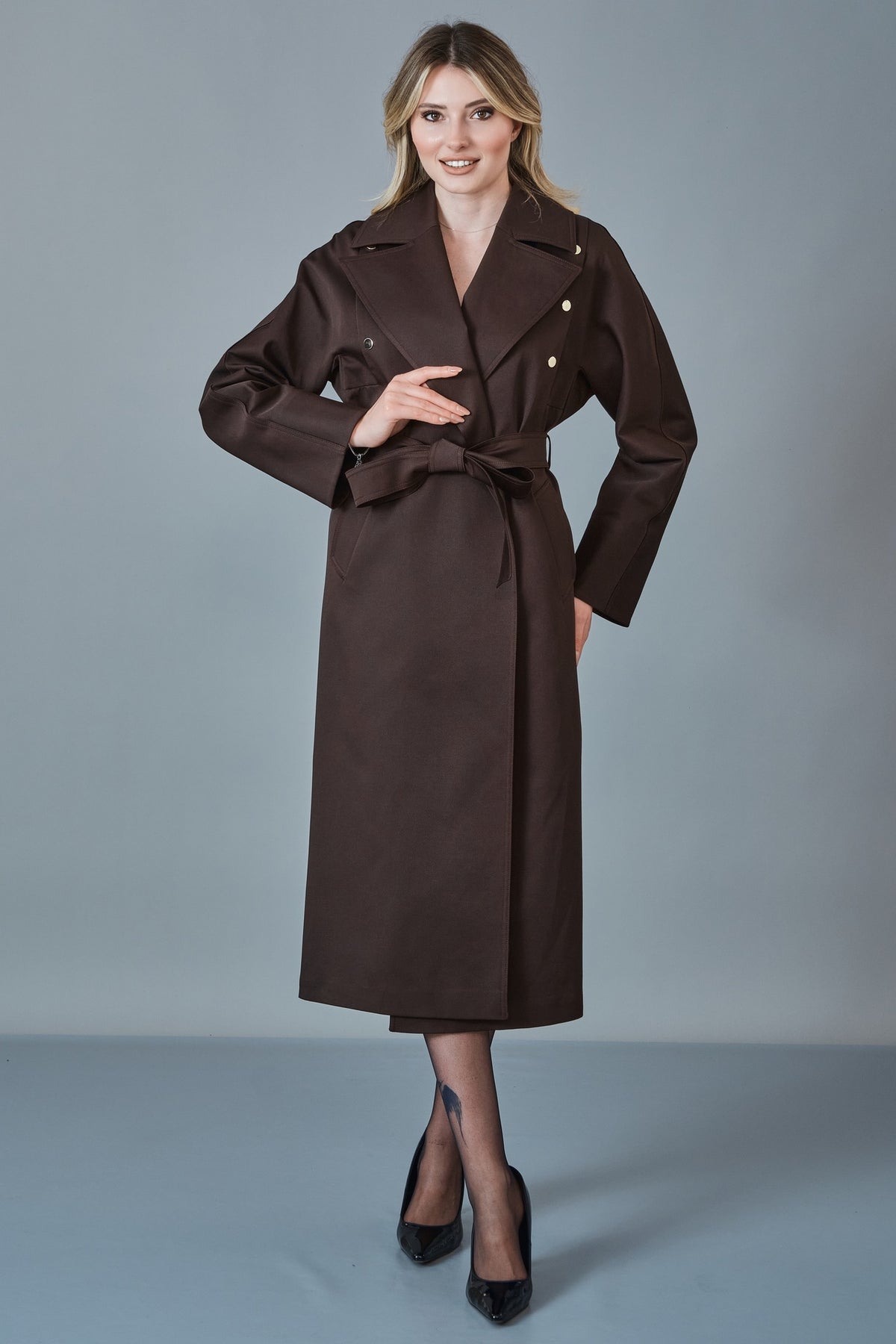 Renata - Regular Size Trench Coat (REN27KP1878)