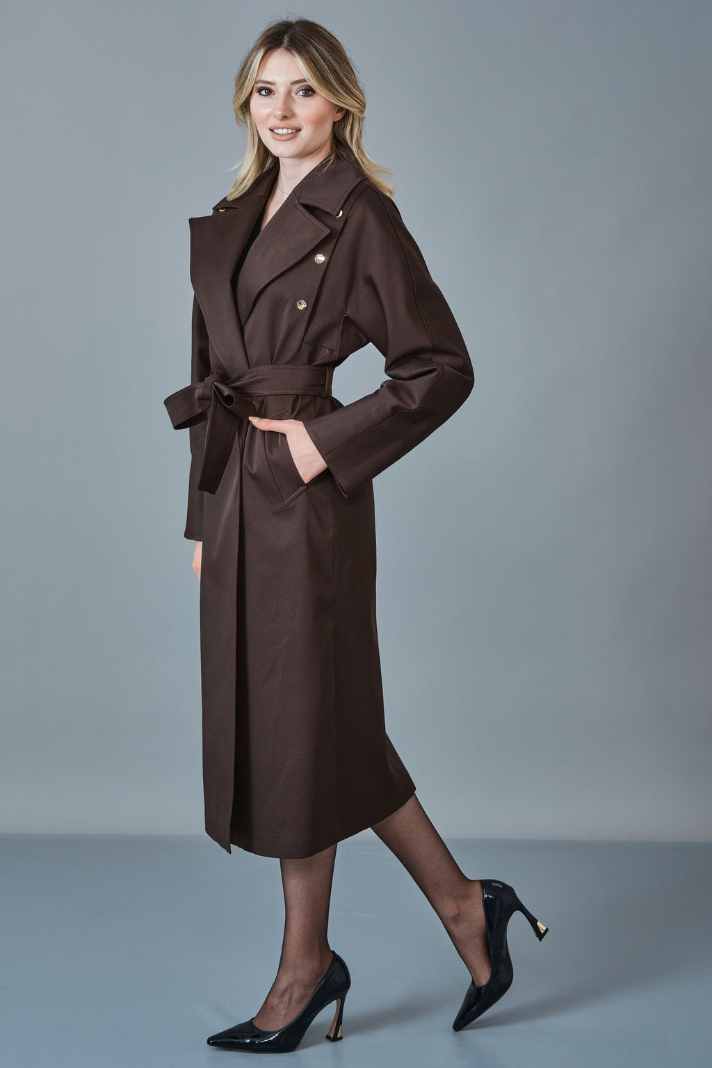 Renata - Regular Size Trench Coat (REN27KP1878)