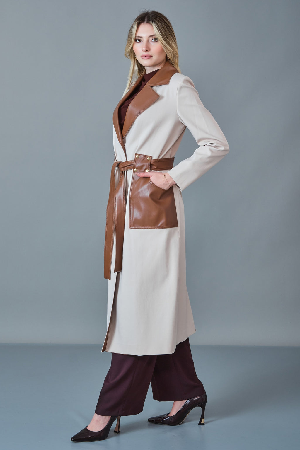 Renata - Regular Size Trench Coat (REN27KP3712)