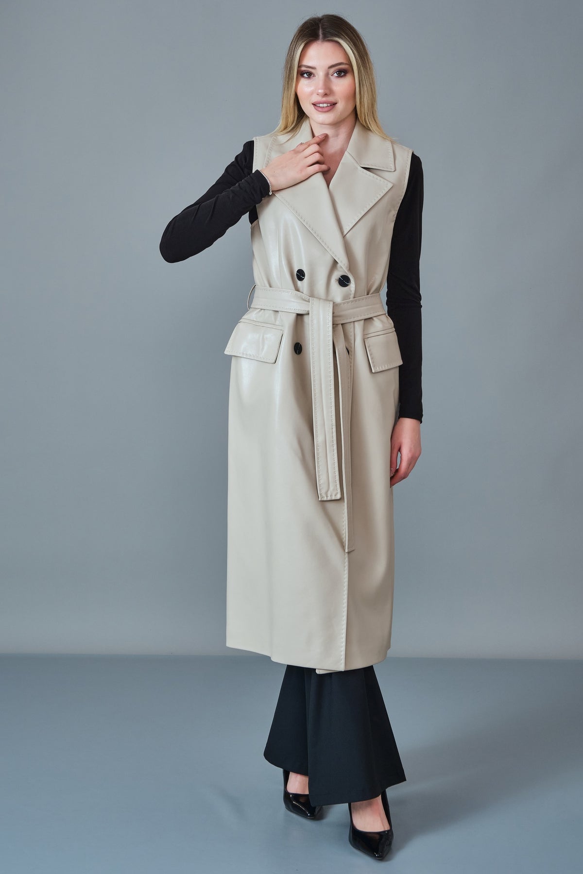 Renata - Regular Size Trench Coat (REN27KP3504)