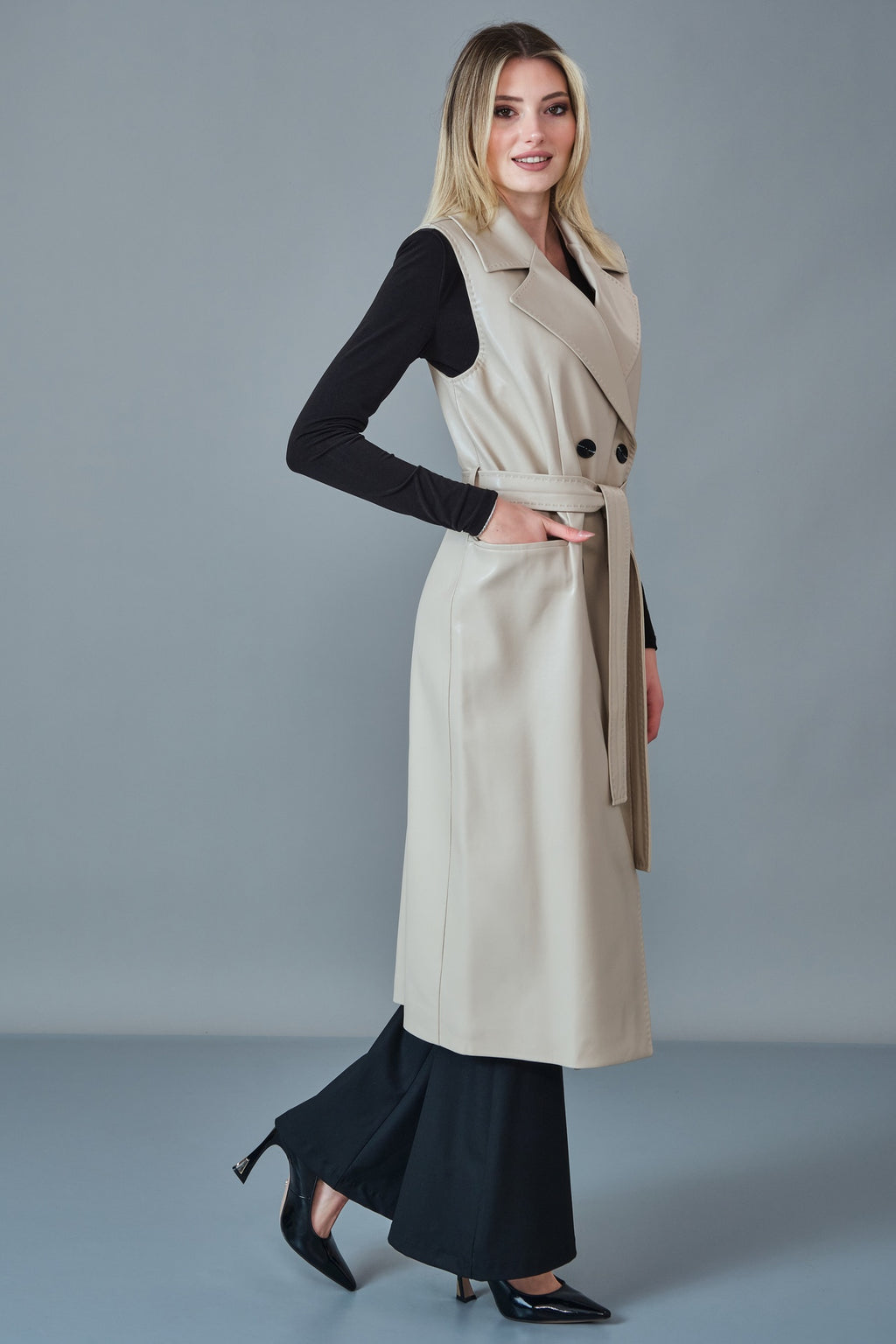 Renata - Regular Size Trench Coat (REN27KP3504)