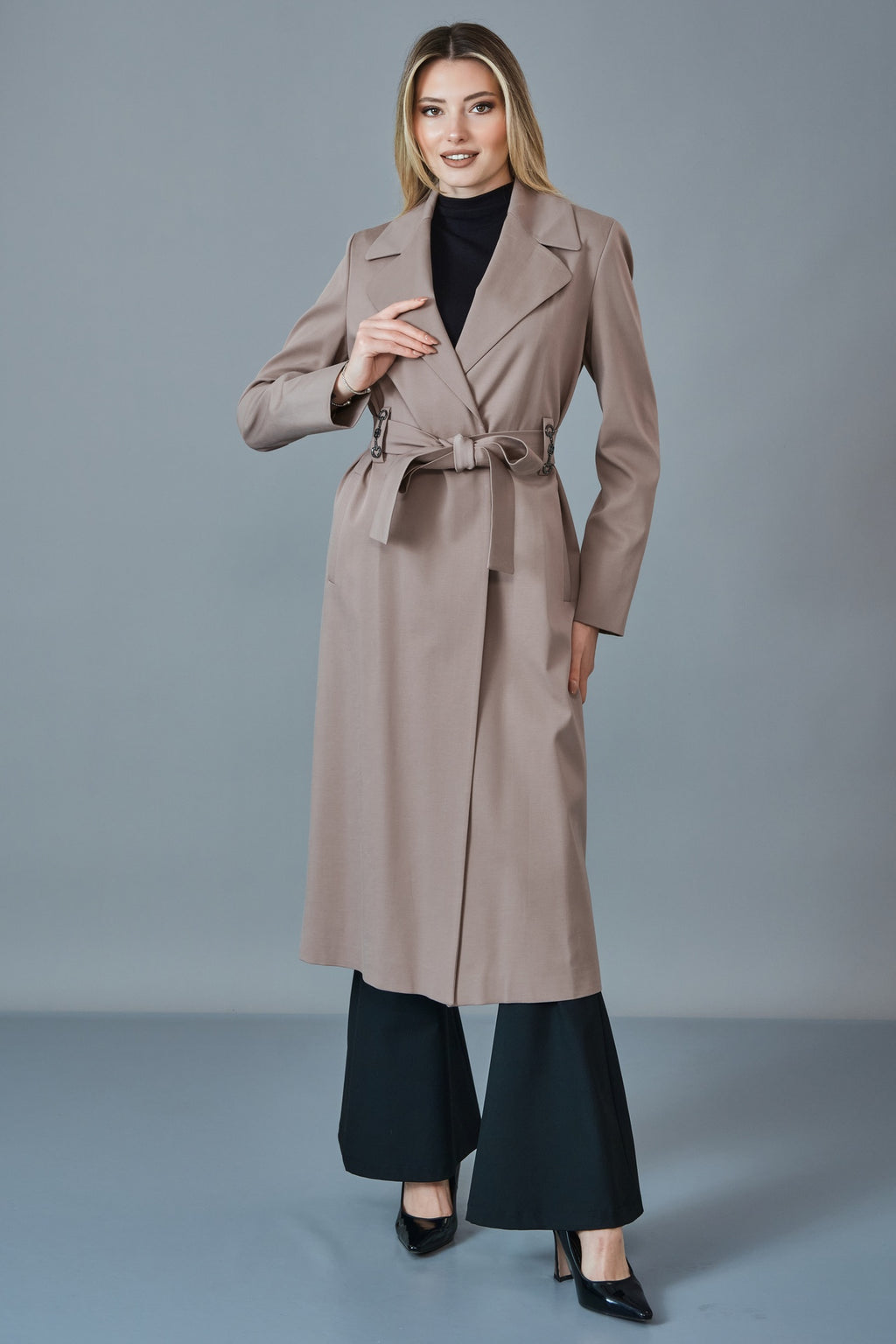 Renata - Regular Size Trench Coat (REN27KP3674)