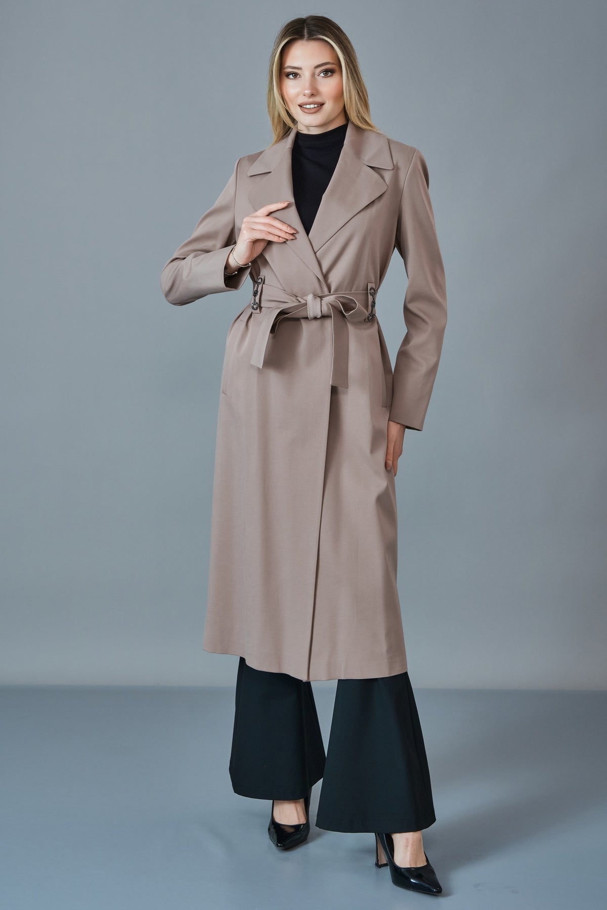 Renata - Regular Size Trench Coat (REN27KP3674)