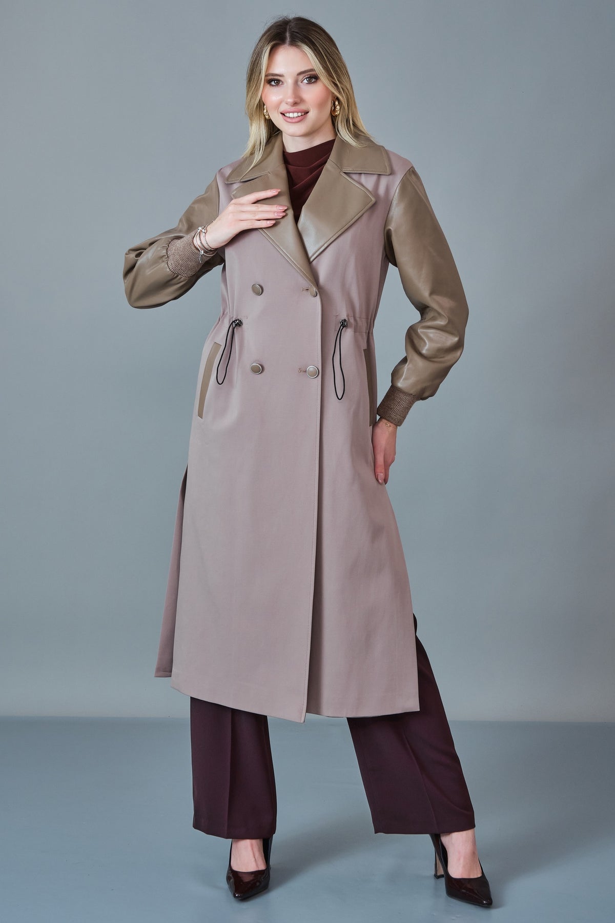 Renata - Regular Size Trench Coat (REN27KP3450)