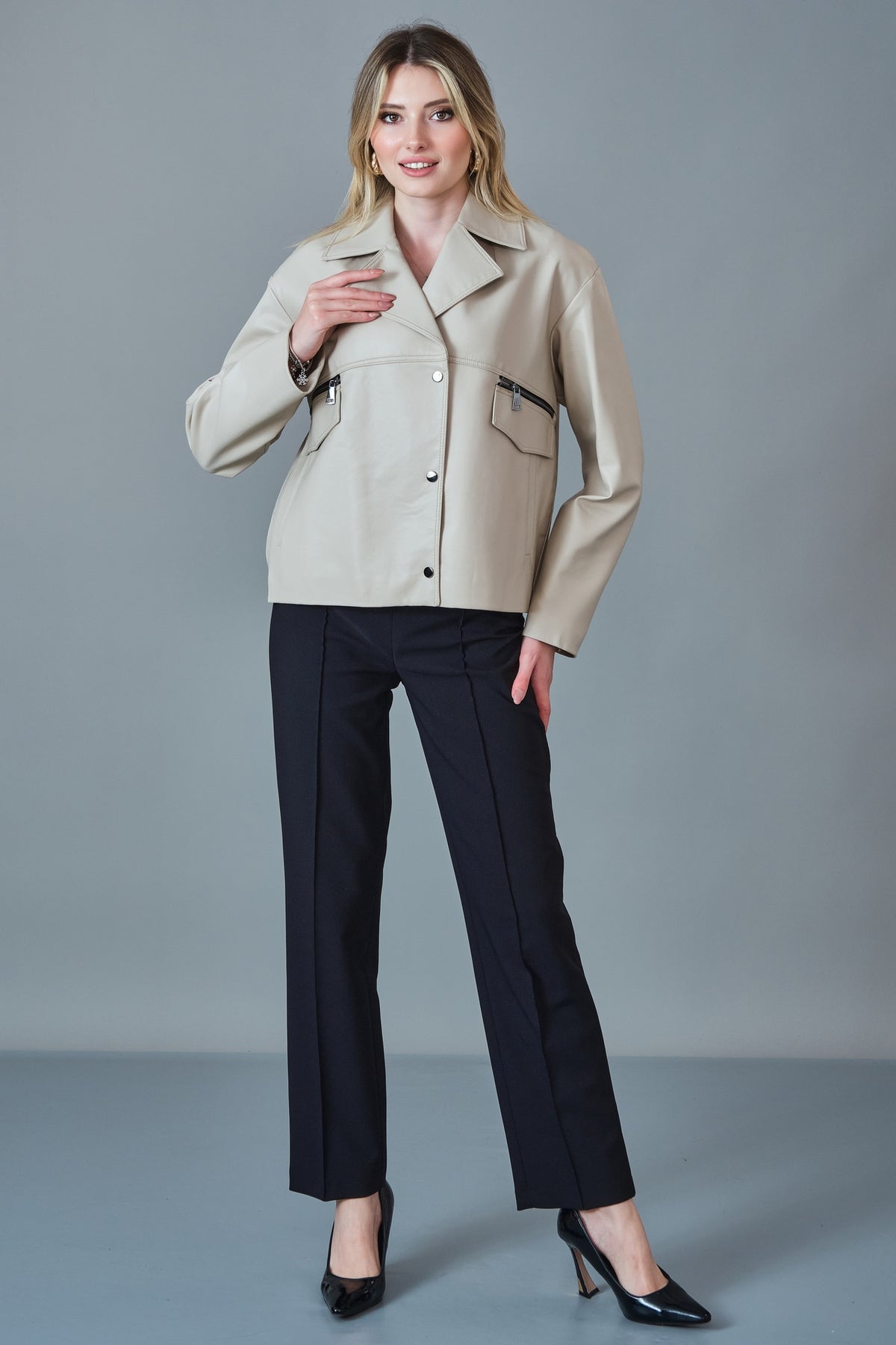 Renata - Regular Size Trench Coat (REN27KP3518)