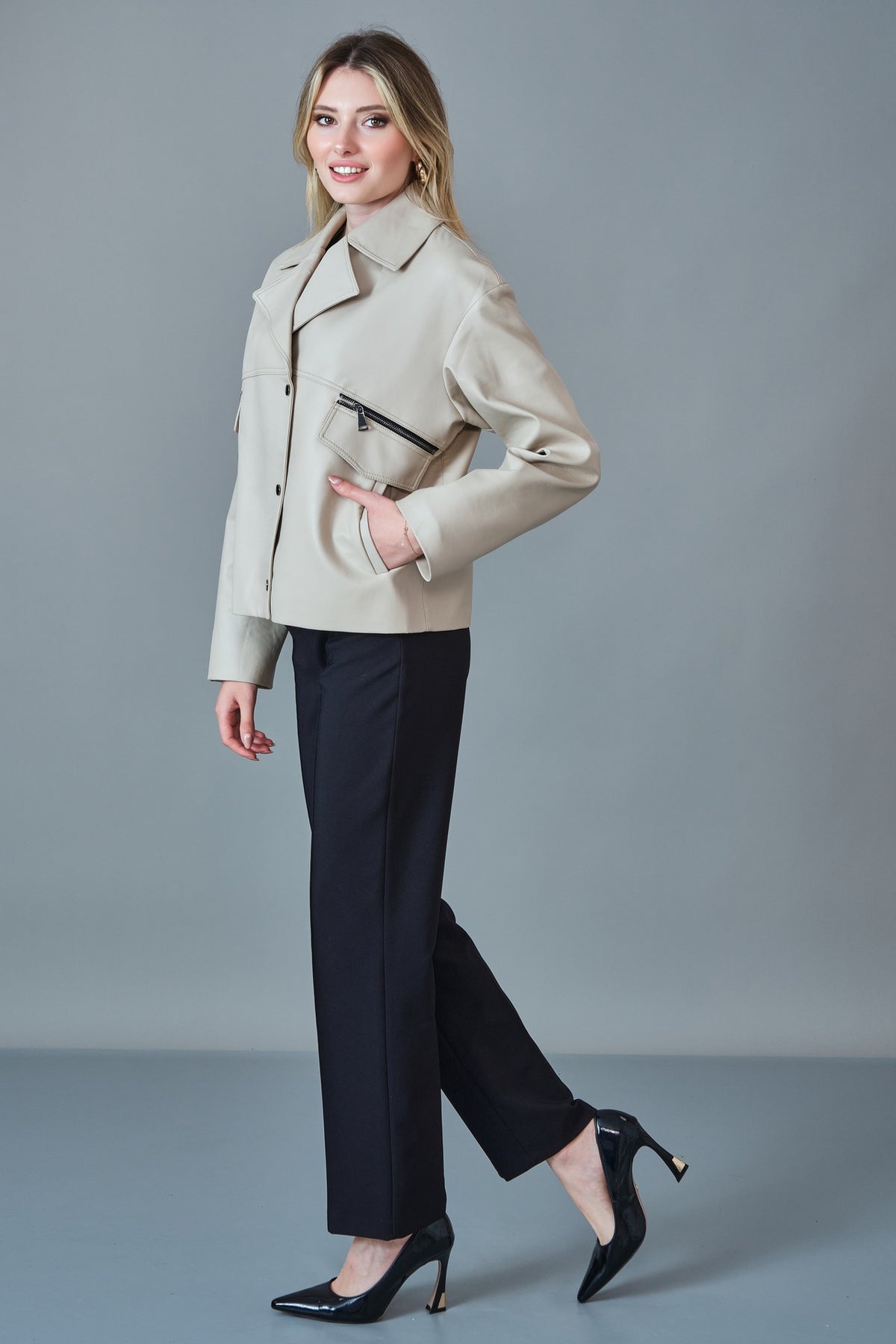 Renata - Regular Size Trench Coat (REN27KP3518)