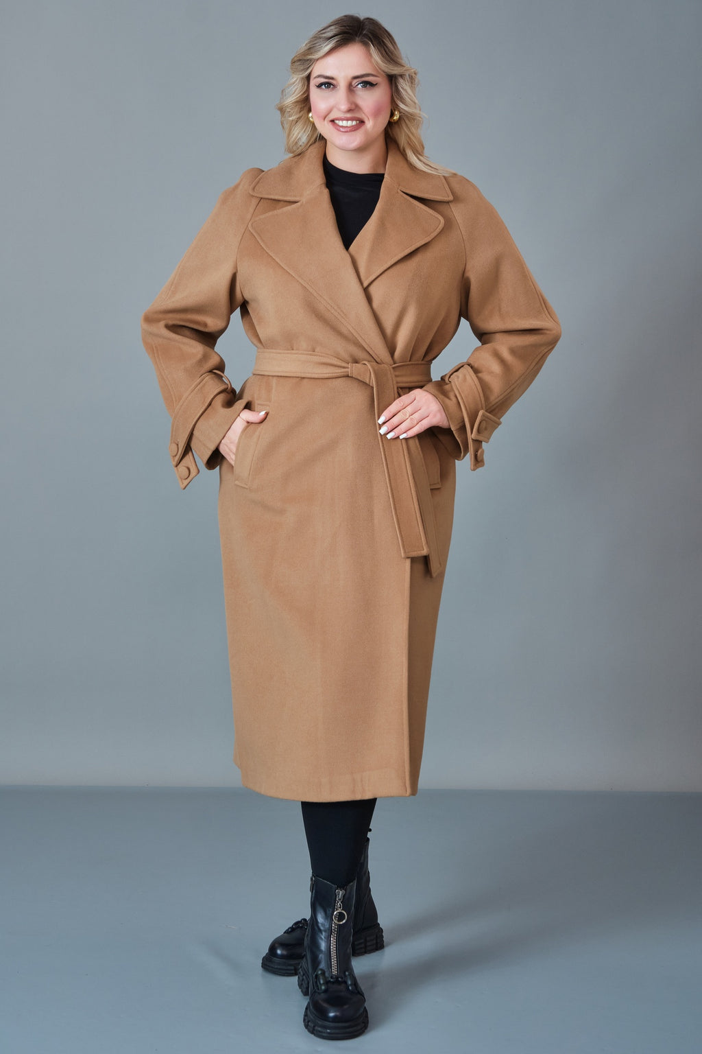 Renata - Plus Size Coat (REN27K3529.9)