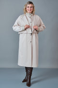 Renata - Plus Size Trench Coat (REN27KP3474.4)