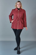 Renata - Plus Size Trench Coat (REN27KP1056.6)