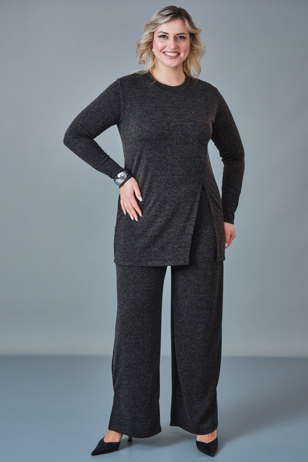 Salkim - Plus Size Suit (SAL27K66614BB)