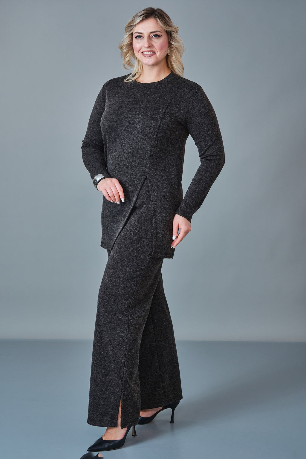 Salkim - Plus Size Suit (SAL27K66614BB)