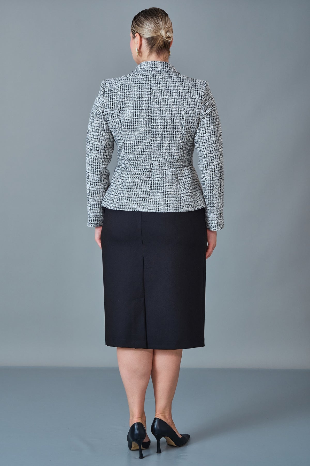 Butik Dayi - Plus Size Suit (BDY27K44442-31606-1004)