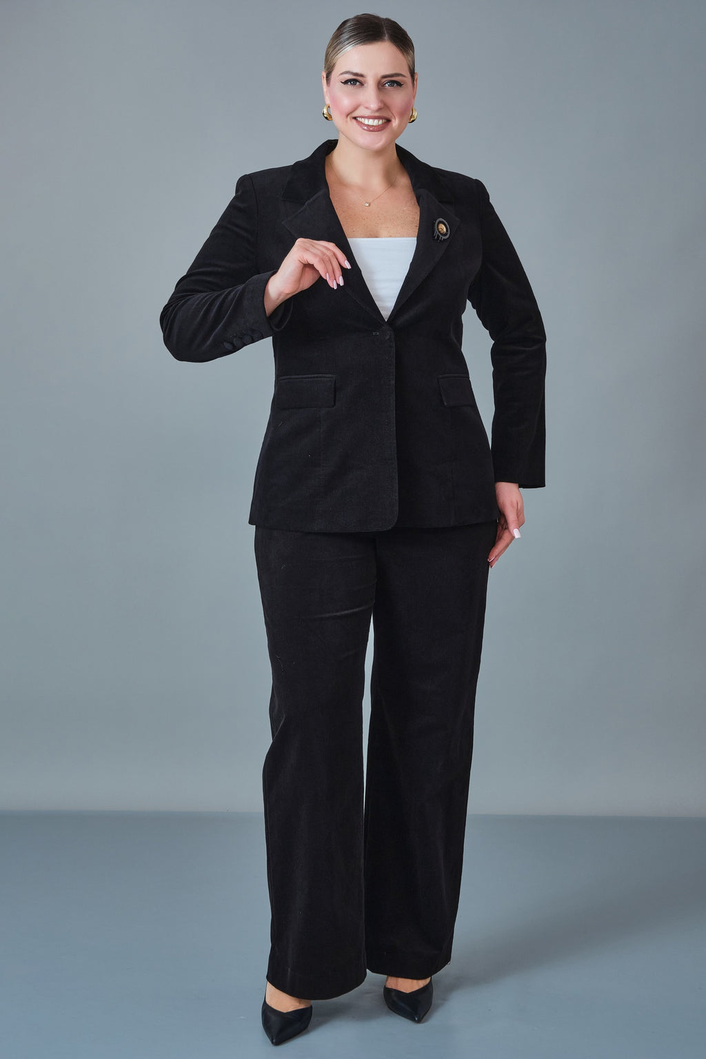 Meira - Plus Size Suit (MEI27K8915)