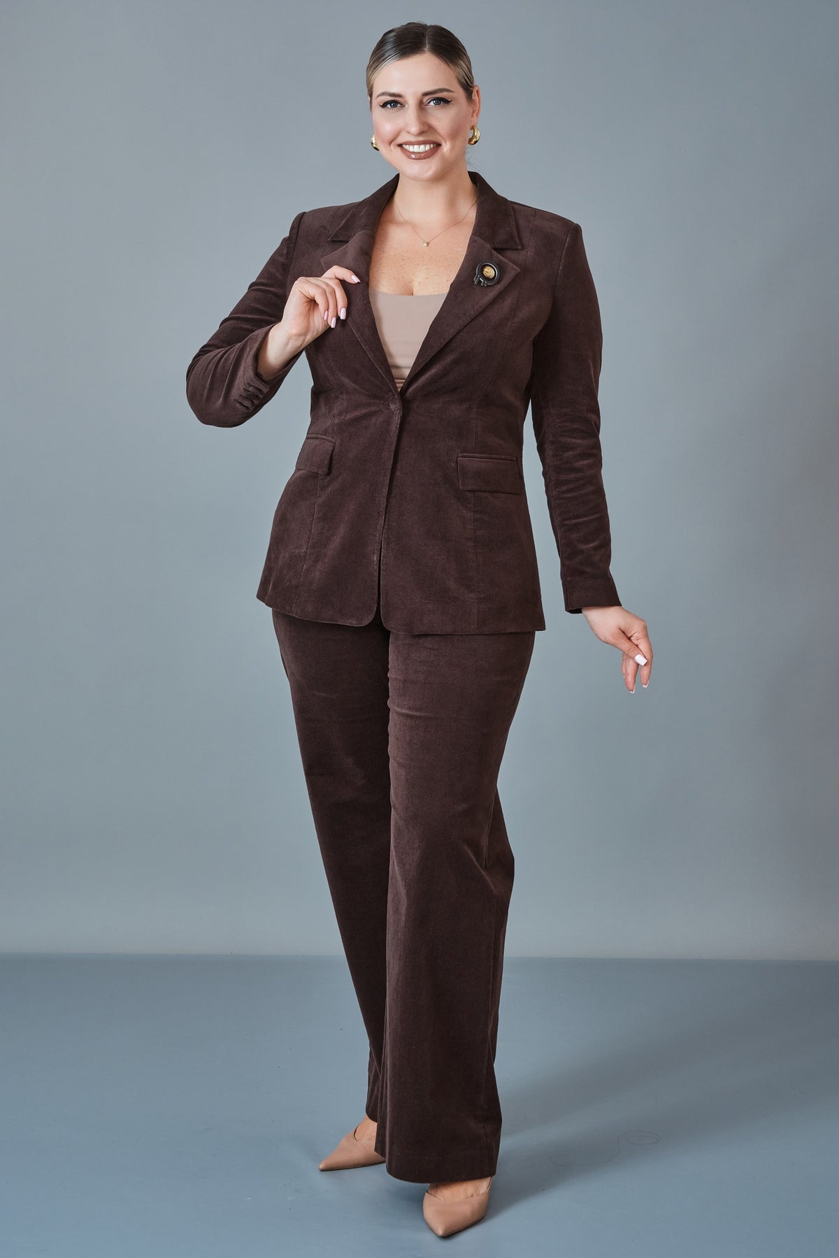 Meira - Plus Size Suit (MEI27K8915)