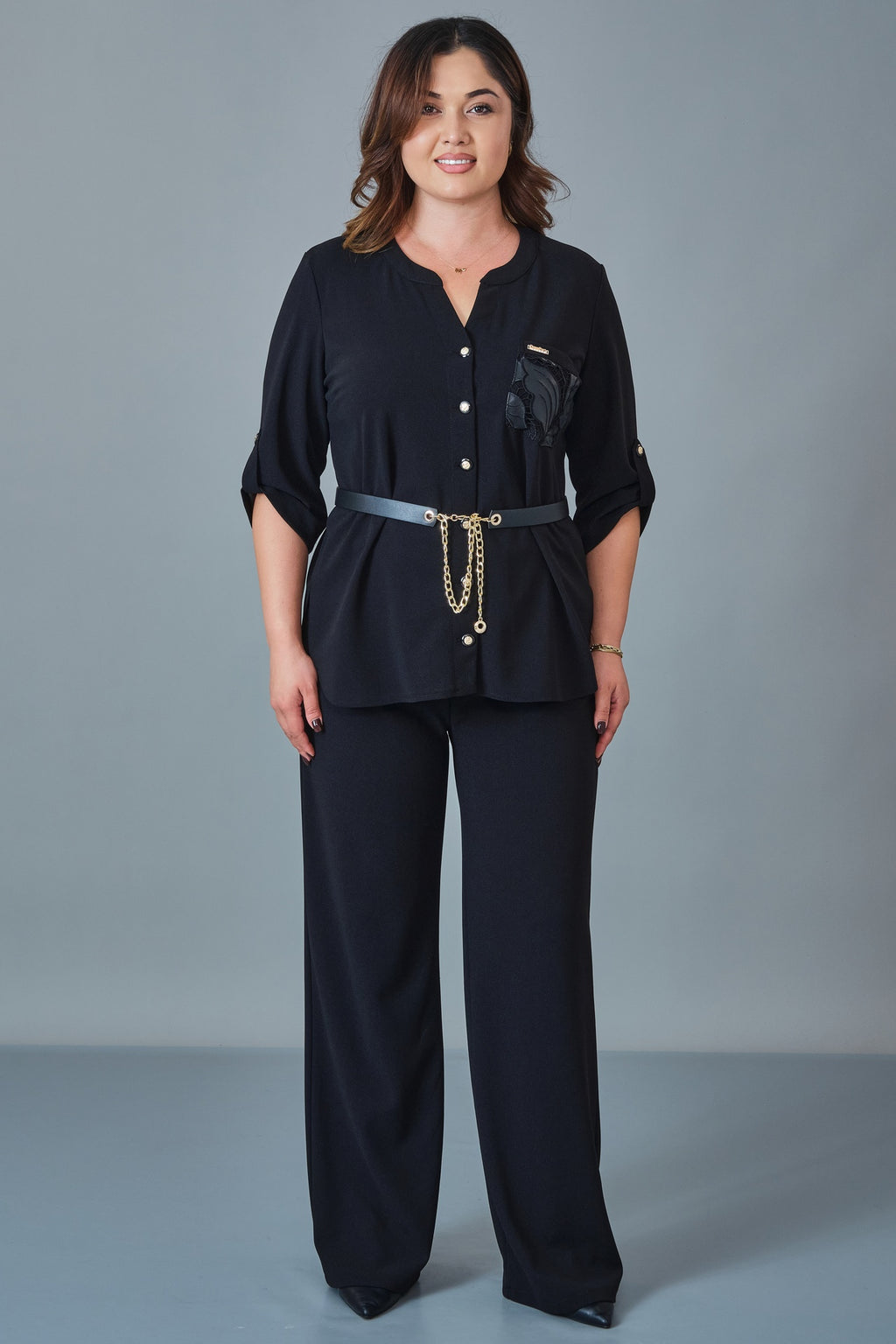 Dress Port - Plus Size Suit (DSP27K3692)