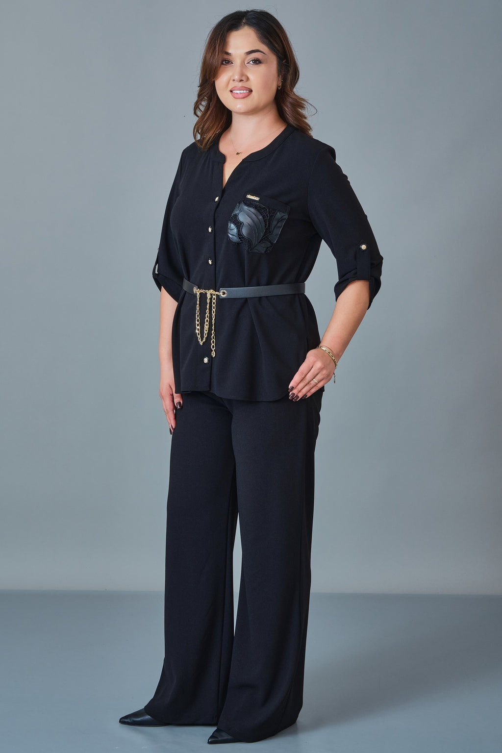 Dress Port - Plus Size Suit (DSP27K3692)