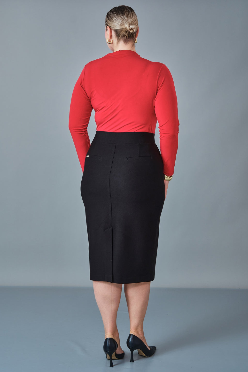 Elitline - Plus Size Skirt (ELT27K2-01-4047)
