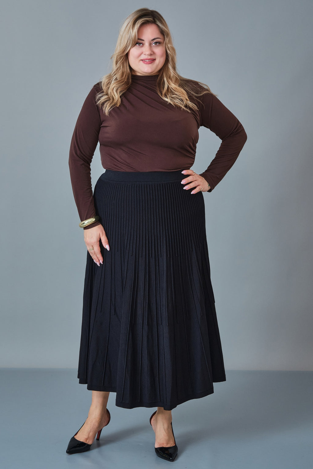 Desender - Plus Size Skirt (DES27K5682)