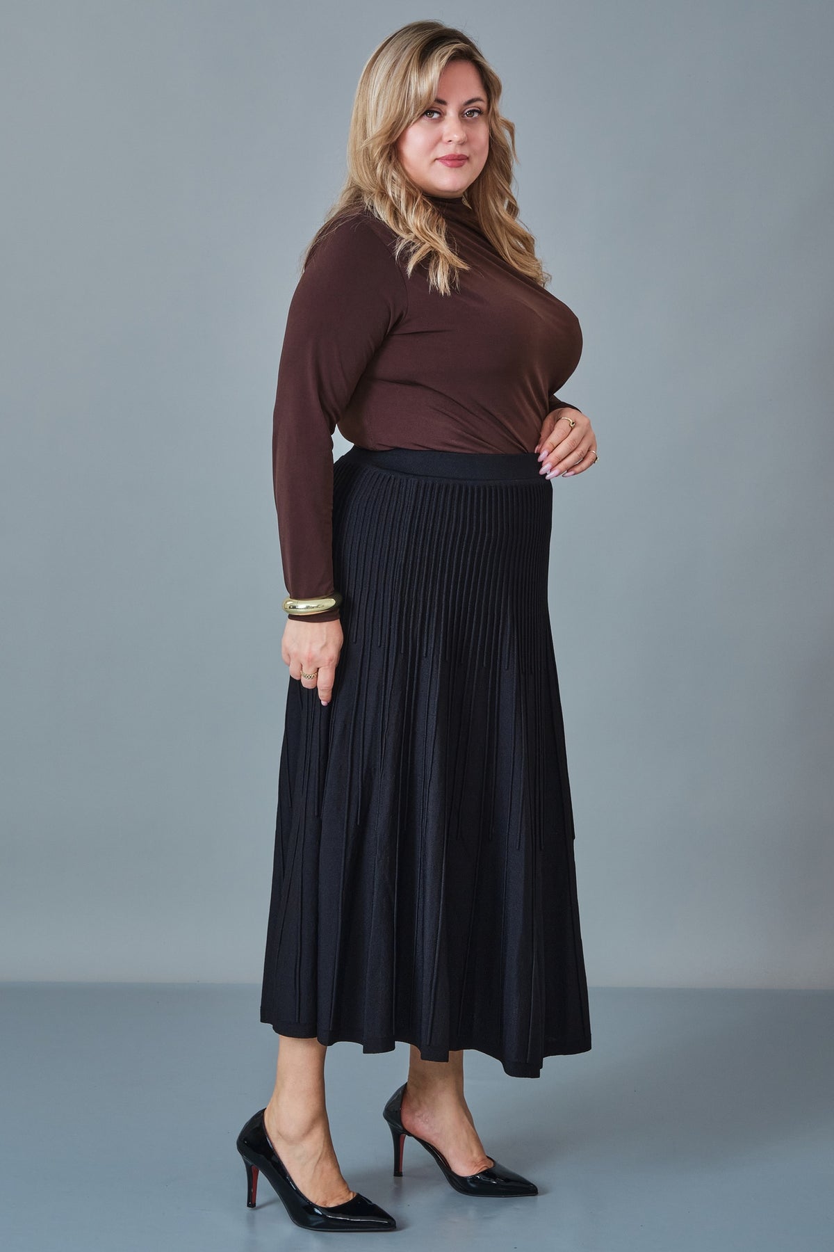 Desender - Plus Size Skirt (DES27K5682)