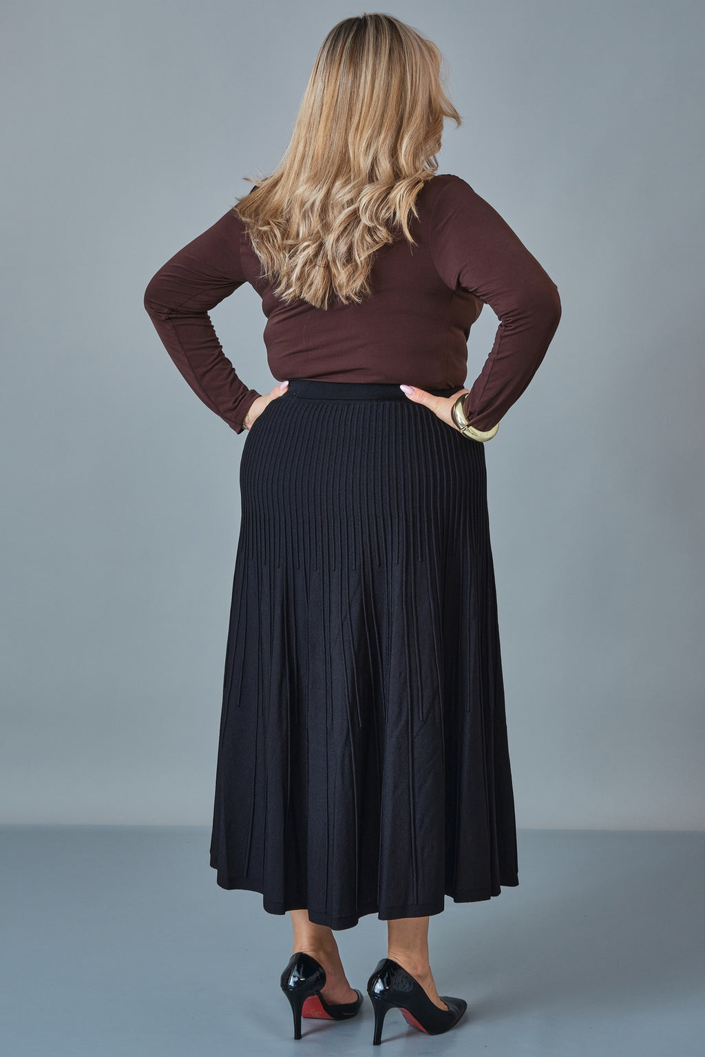 Desender - Plus Size Skirt (DES27K5682)