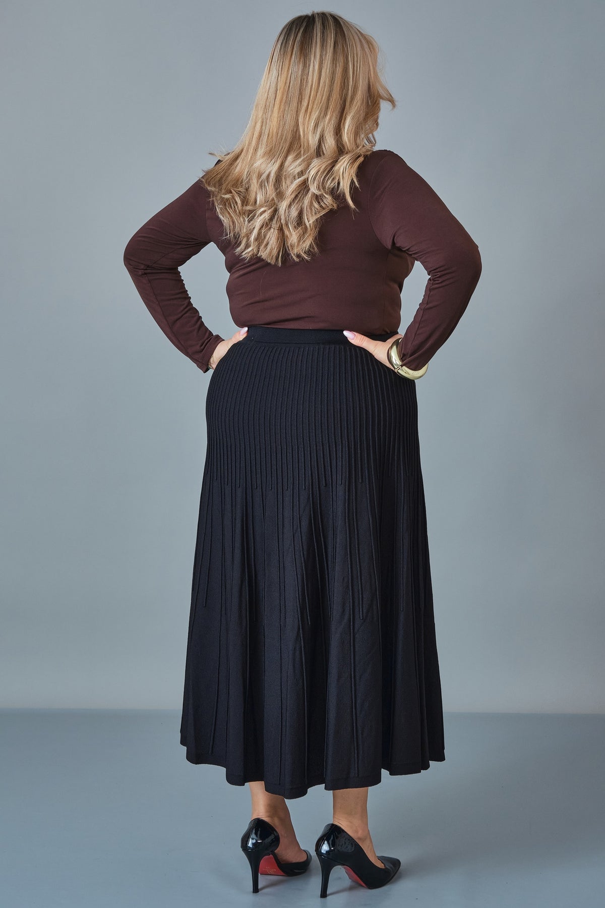 Desender - Plus Size Skirt (DES27K5682)