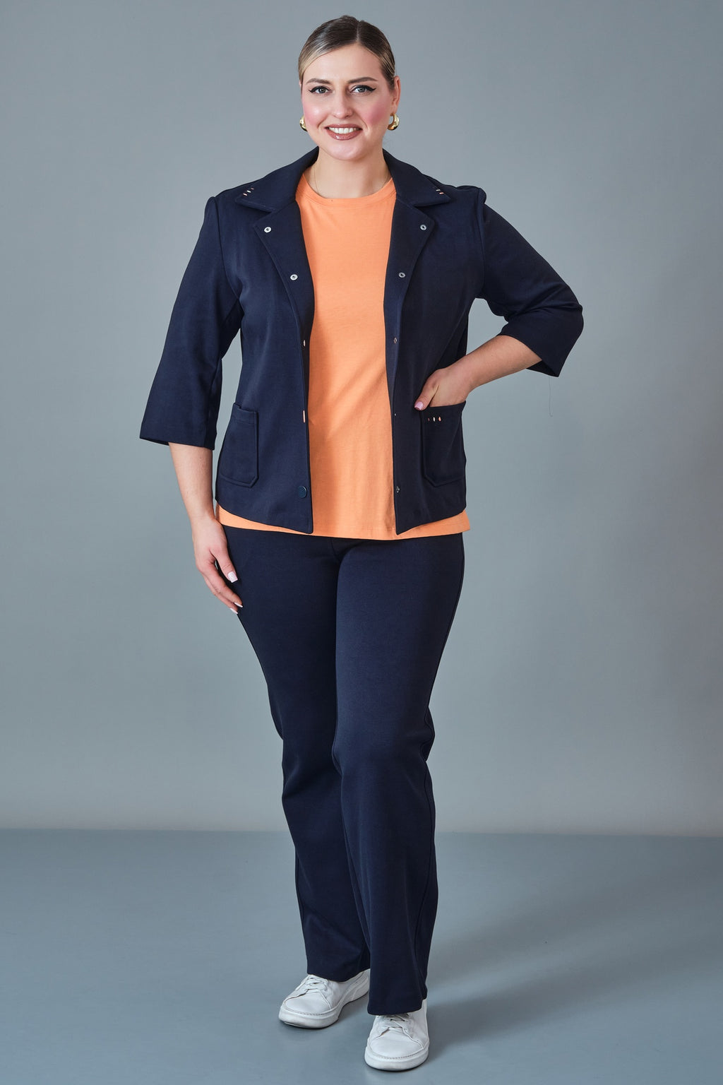 Elitline - Plus Size Suit (ELT27K7-03-4047)