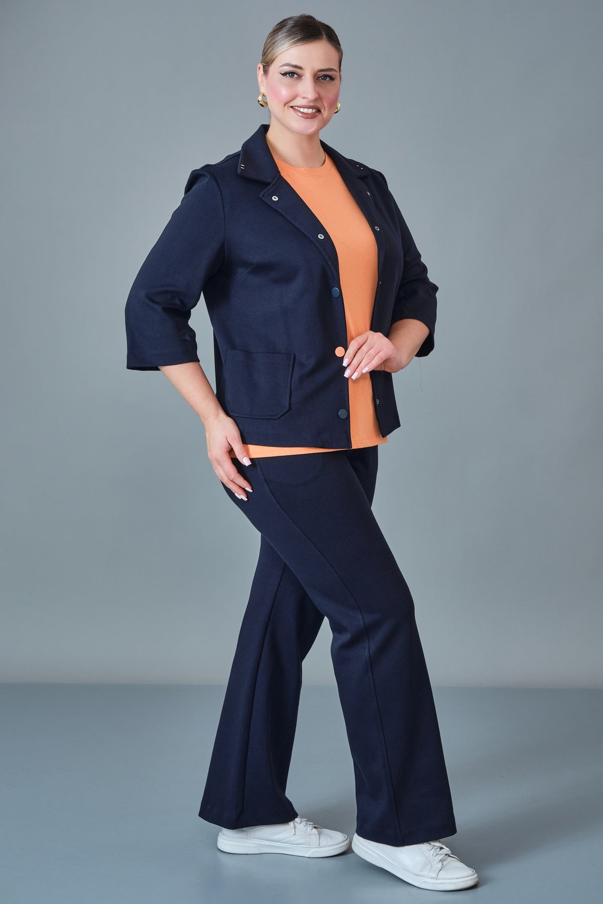 Elitline - Plus Size Suit (ELT27K7-03-4047)
