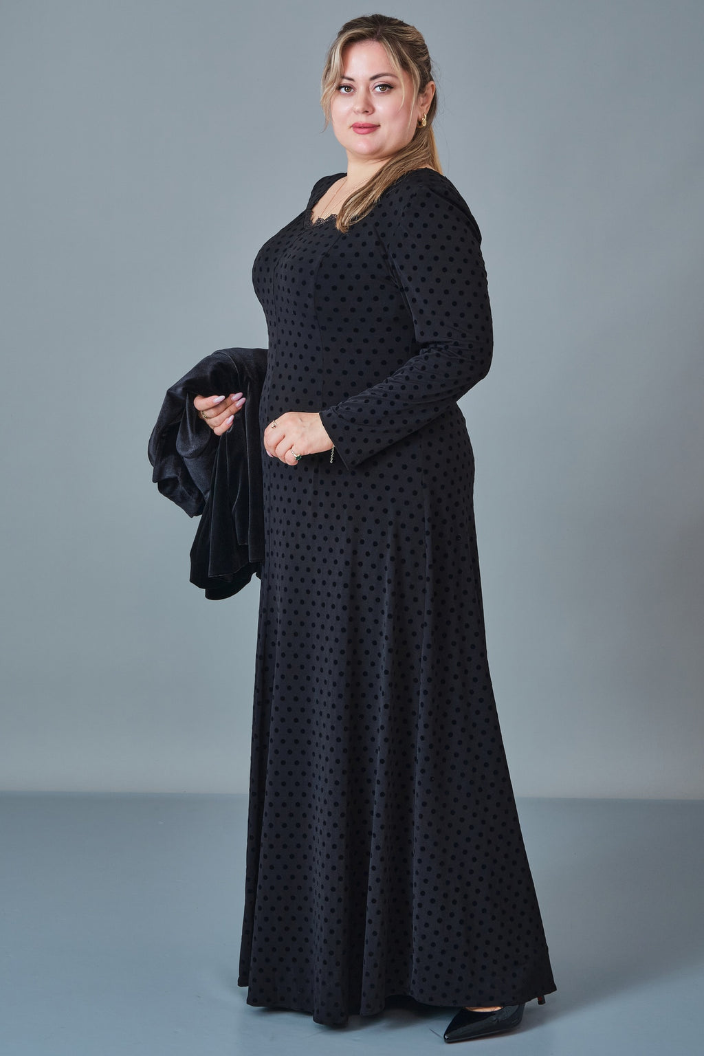 Chiffon Line - Plus Size Dress (CFL27K3528)