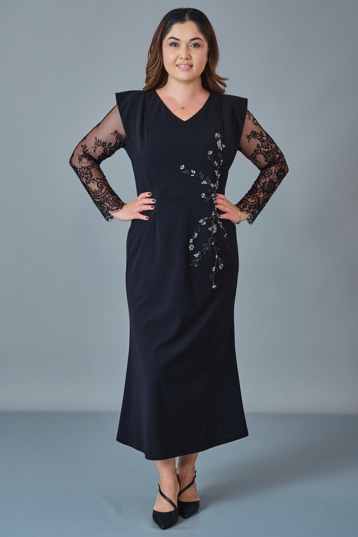 Dress Port - Plus Size Dress (DSP27K5874)