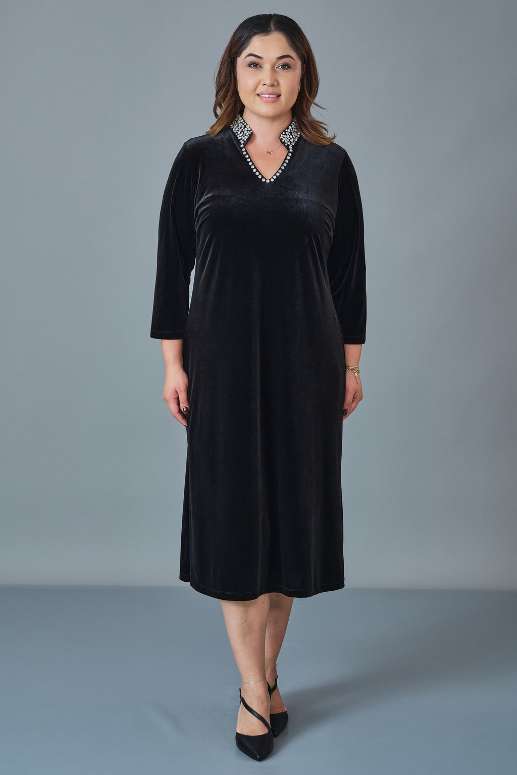Dress Port - Plus Size Dress (DSP27K5878)
