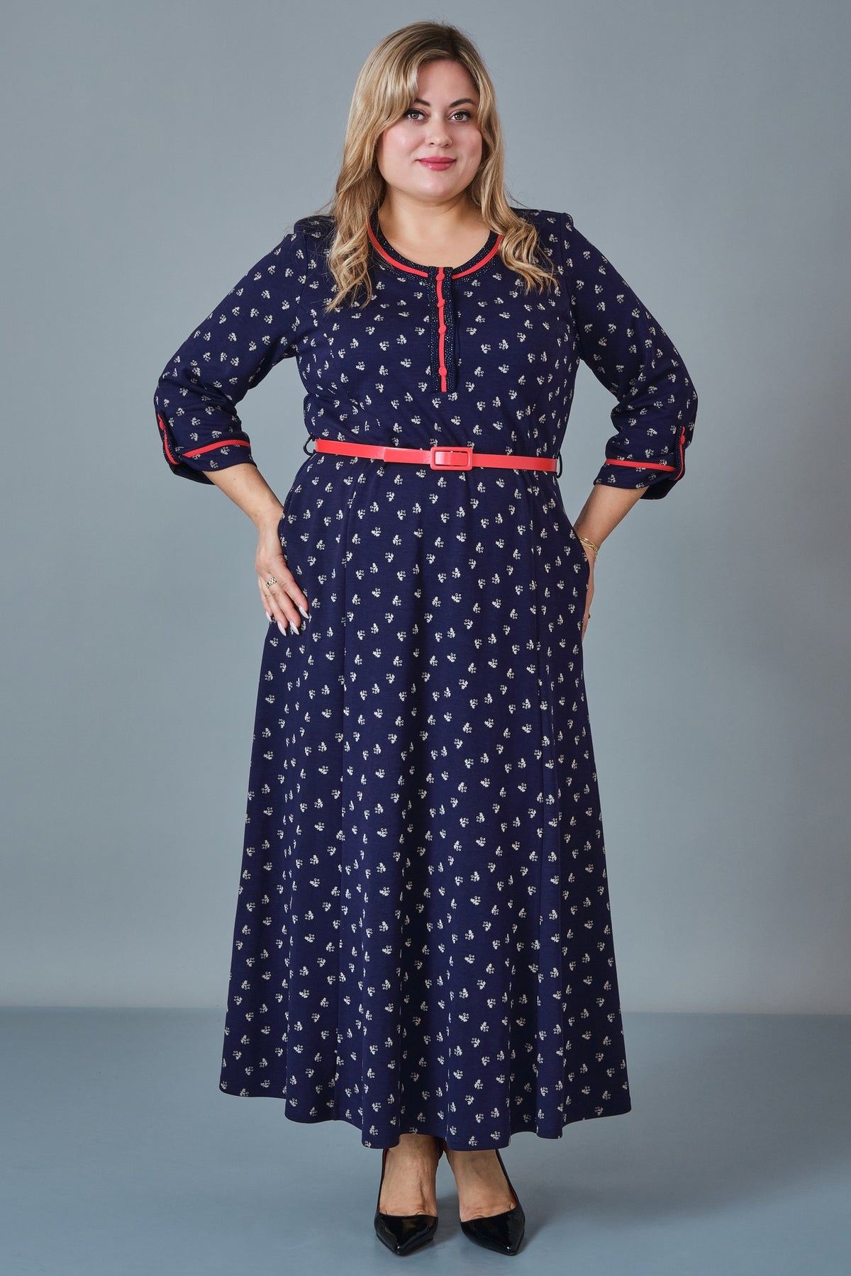 Gumanize - Plus Size Dress (GMZ2027-142-8566)