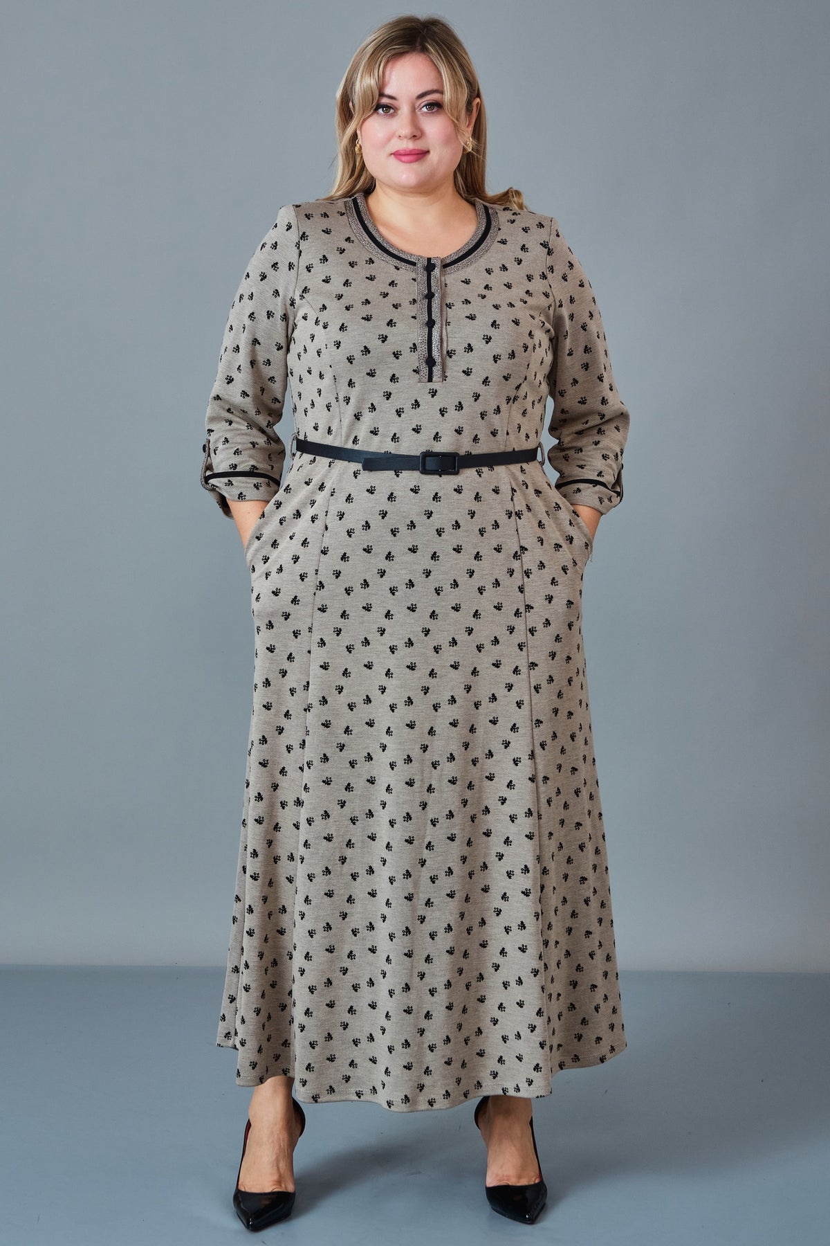 Gumanize - Plus Size Dress (GMZ2027-142-8566)