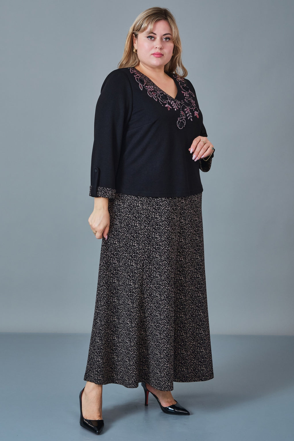 Gumanize - Plus Size Dress (GMZ2027-243-8594)