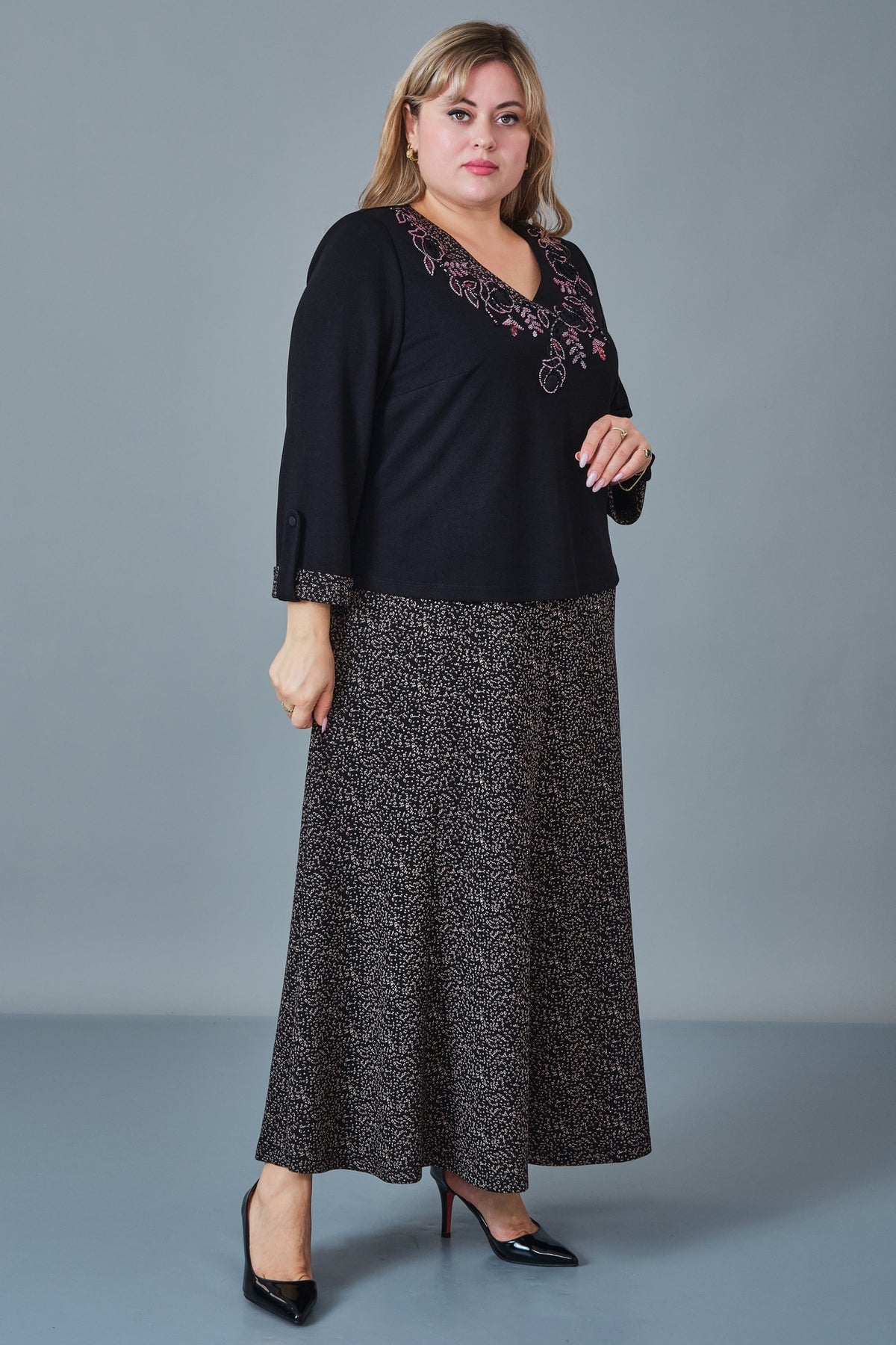 Gumanize - Plus Size Dress (GMZ2027-243-8594)