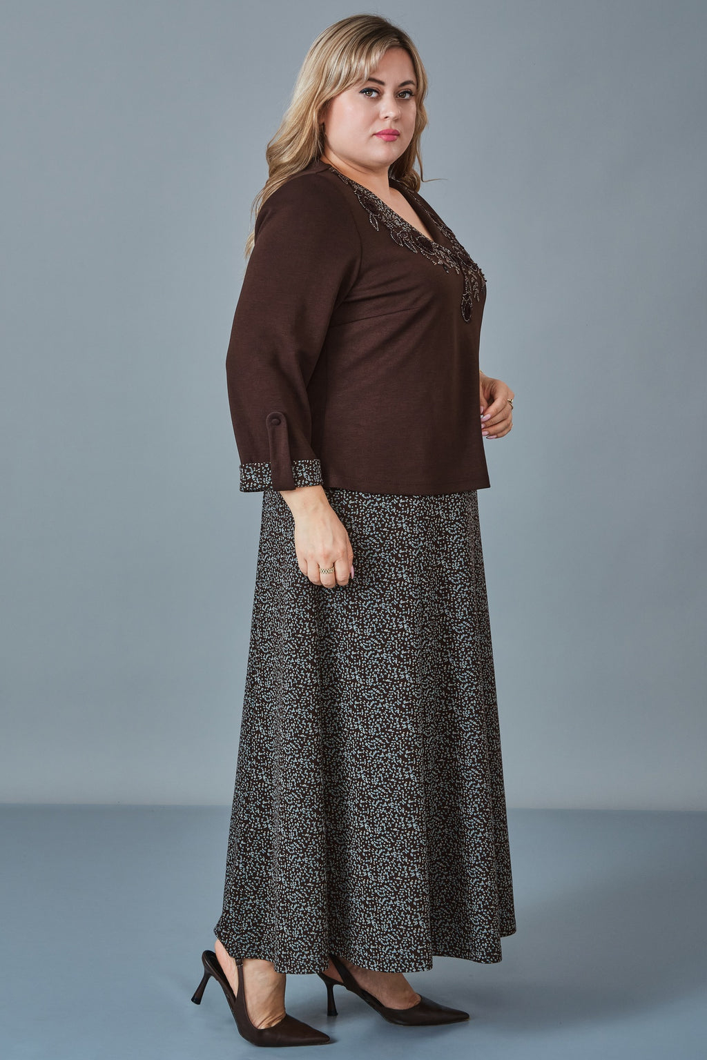 Gumanize - Plus Size Dress (GMZ2027-243-8594)