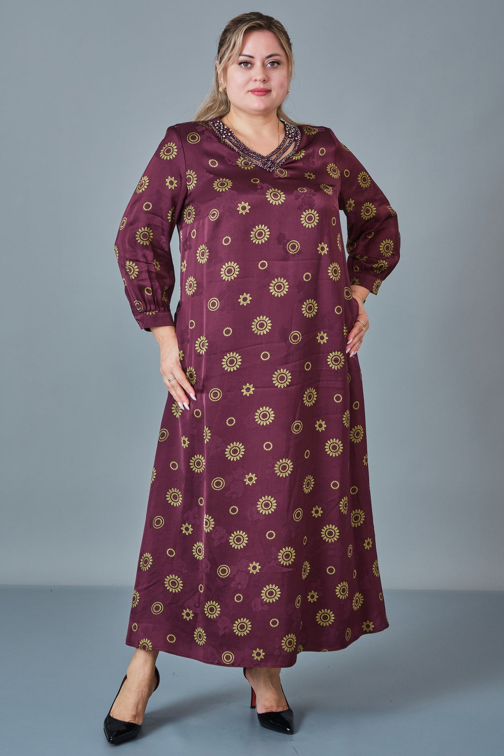 Gumanize - Extended Plus Size Dress (GMZ2027-257-8623)