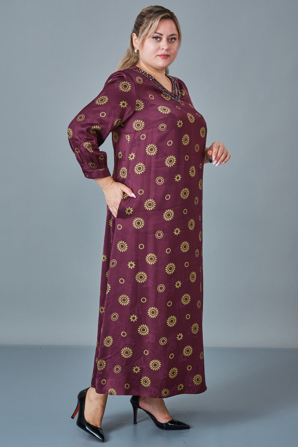 Gumanize - Extended Plus Size Dress (GMZ2027-257-8623)