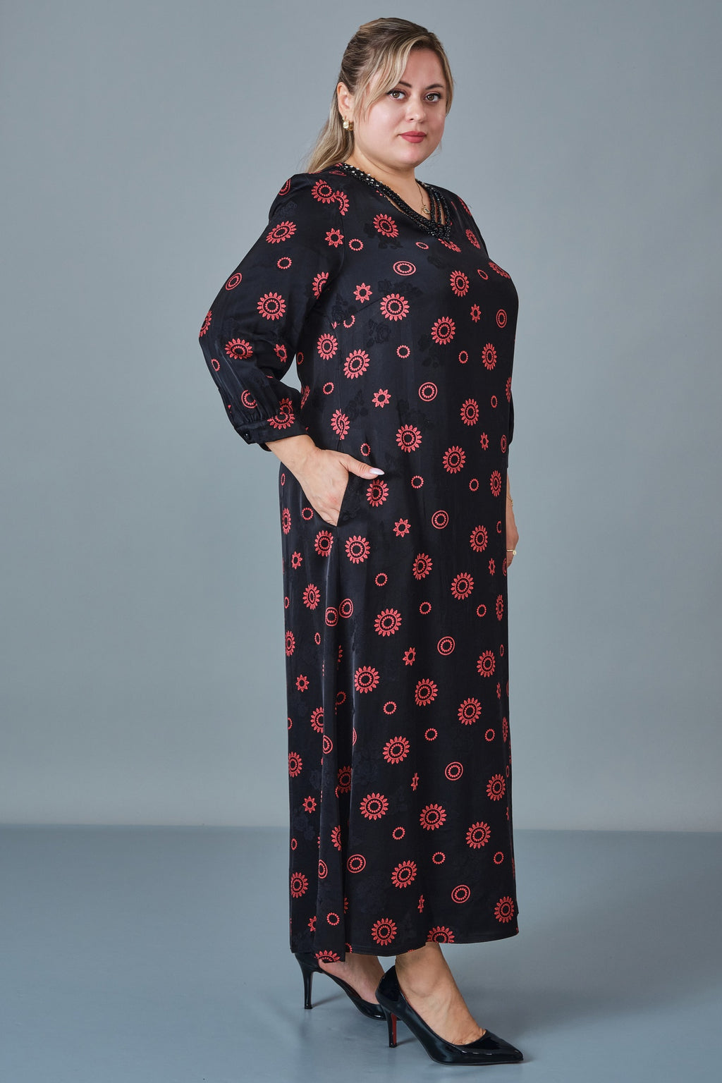 Gumanize - Extended Plus Size Dress (GMZ2027-257-8623)