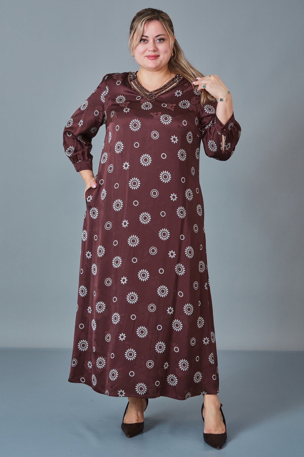 Gumanize - Extended Plus Size Dress (GMZ2027-257-8623)