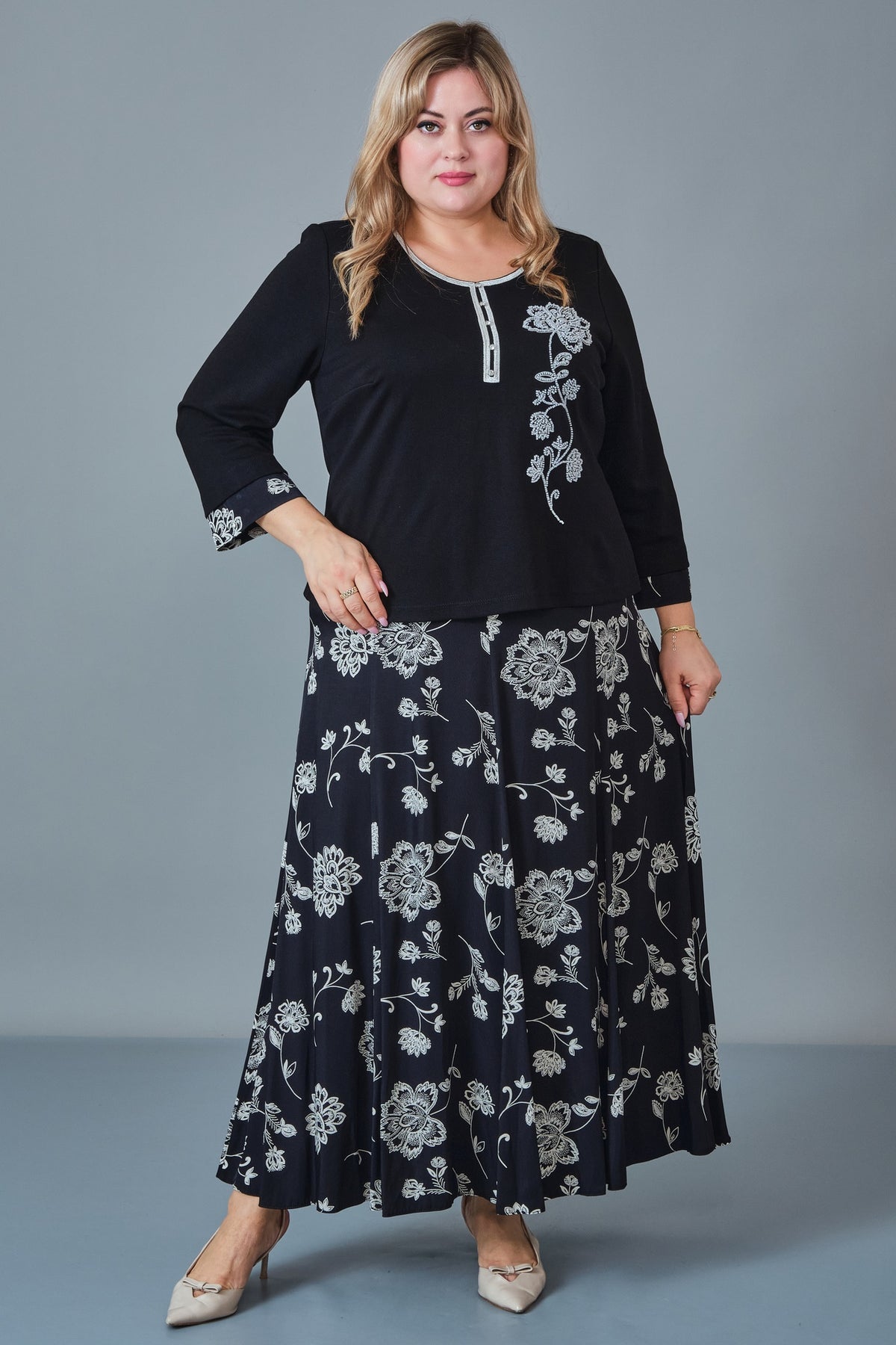 Gumanize - Plus Size Dress (GMZ2027-80-8478)