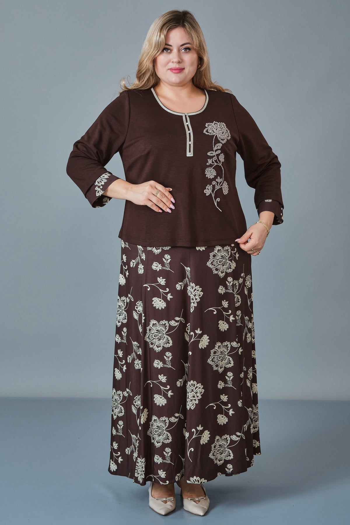 Gumanize - Plus Size Dress (GMZ2027-80-8478)
