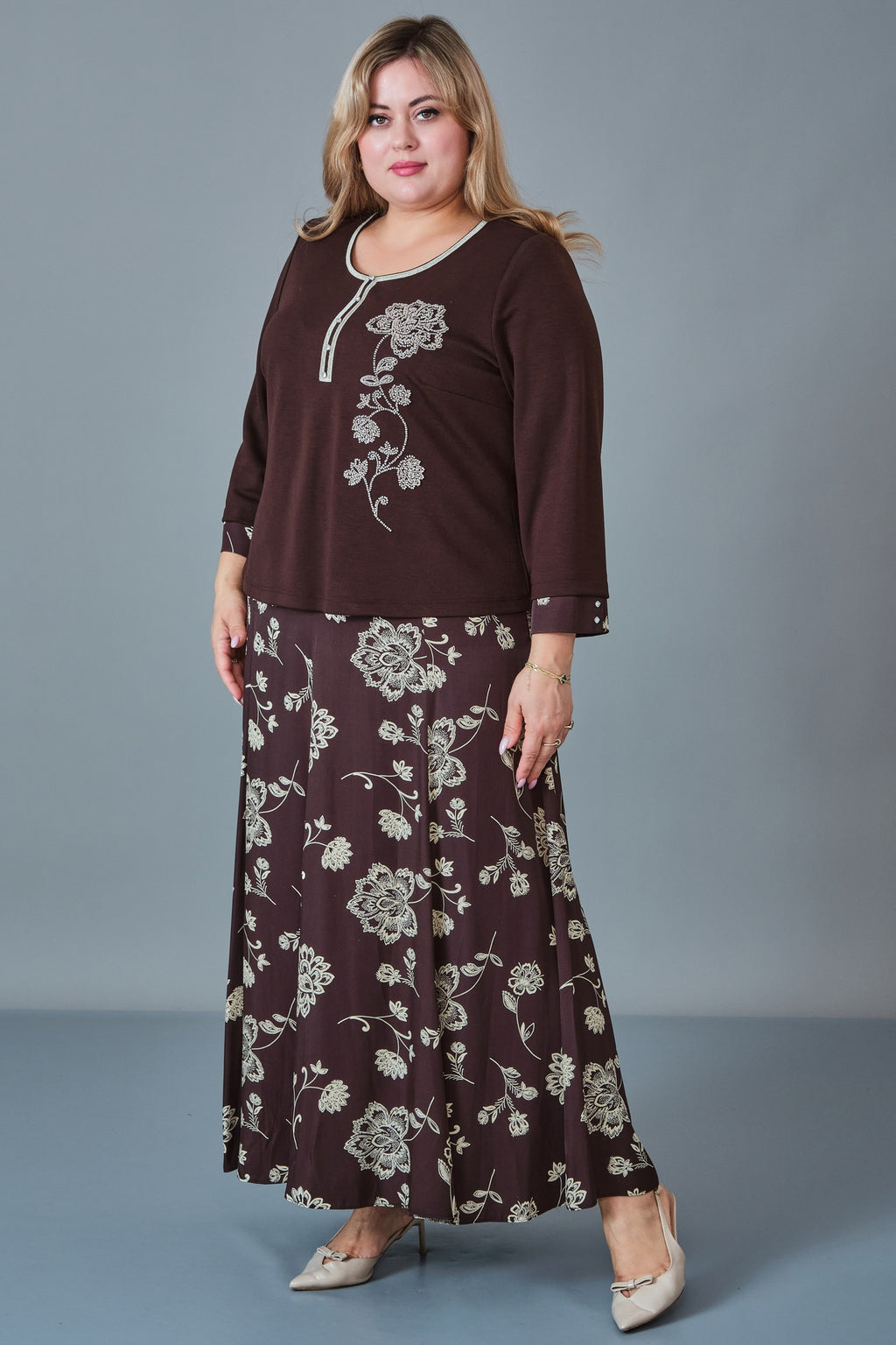 Gumanize - Plus Size Dress (GMZ2027-80-8478)