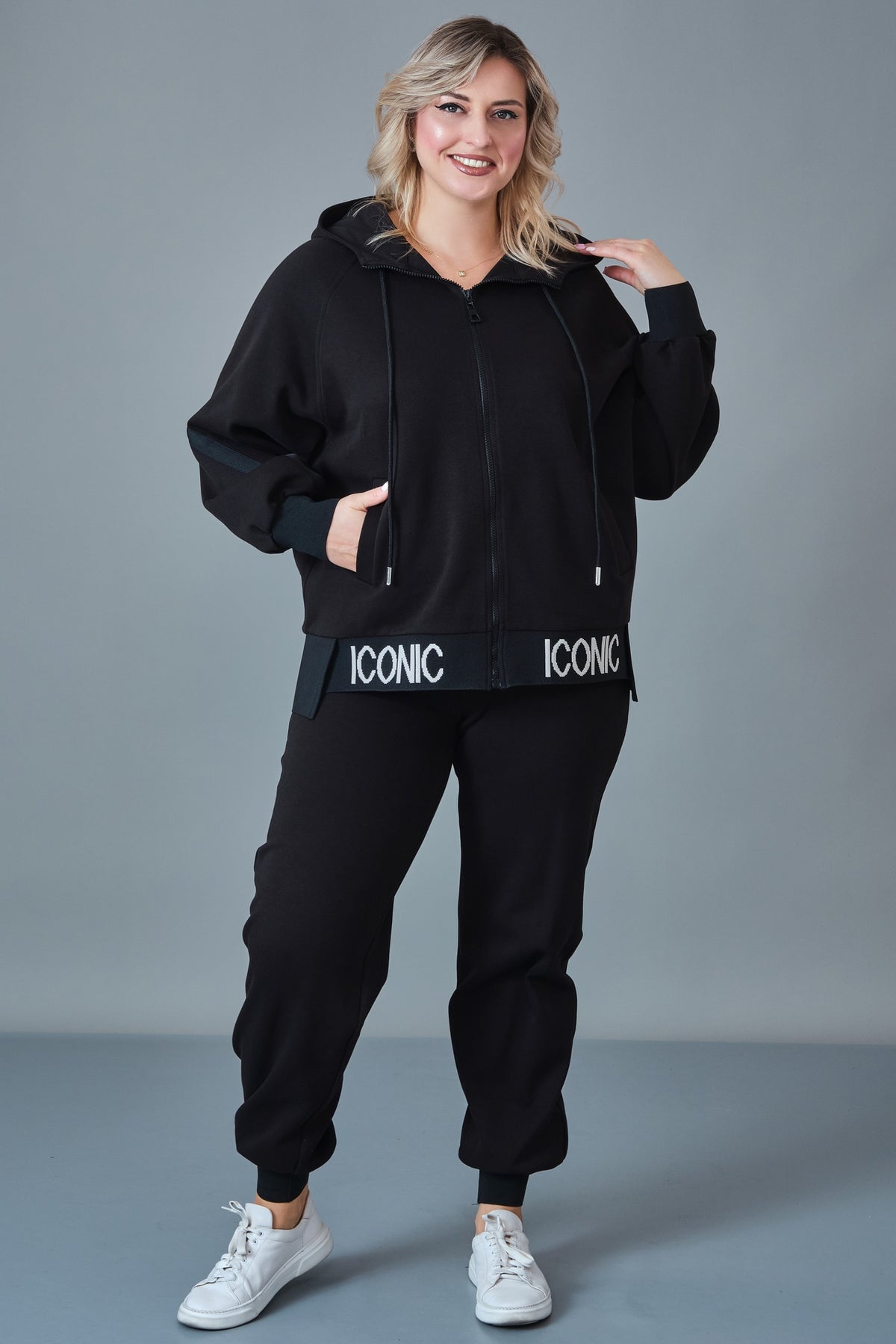 Salkim - Plus Size Suit (SAL27K66588BB)
