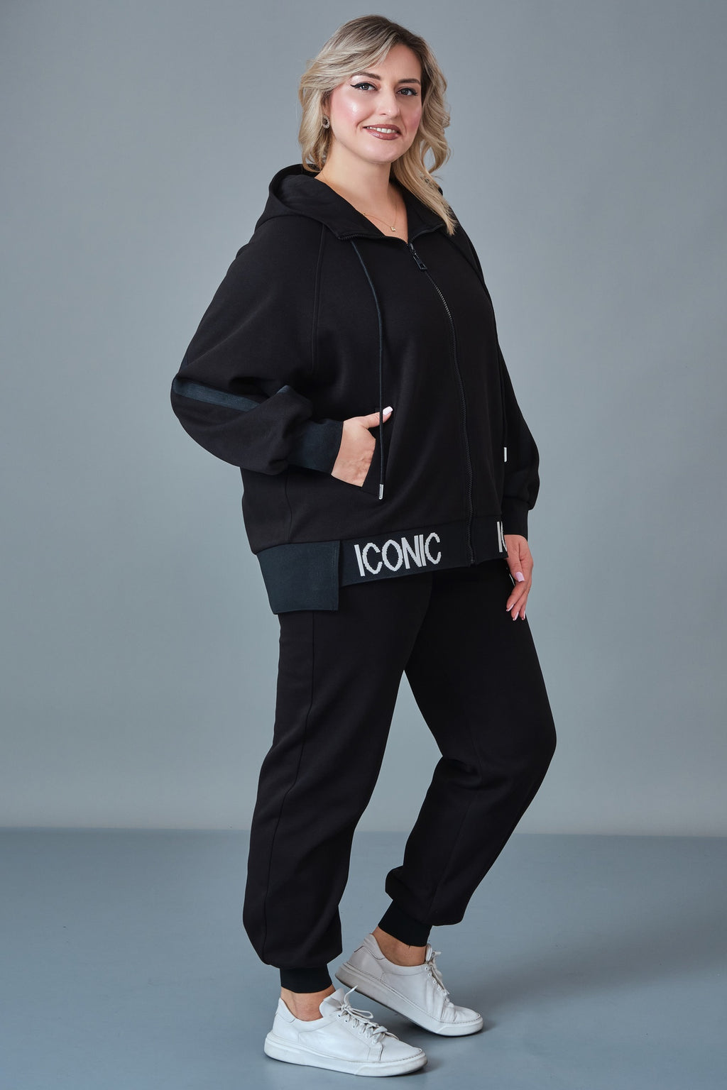 Salkim - Plus Size Suit (SAL27K66588BB)