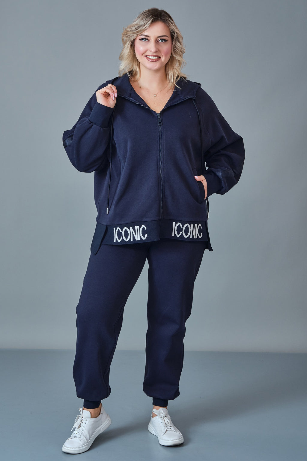 Salkim - Plus Size Suit (SAL27K66588BB)