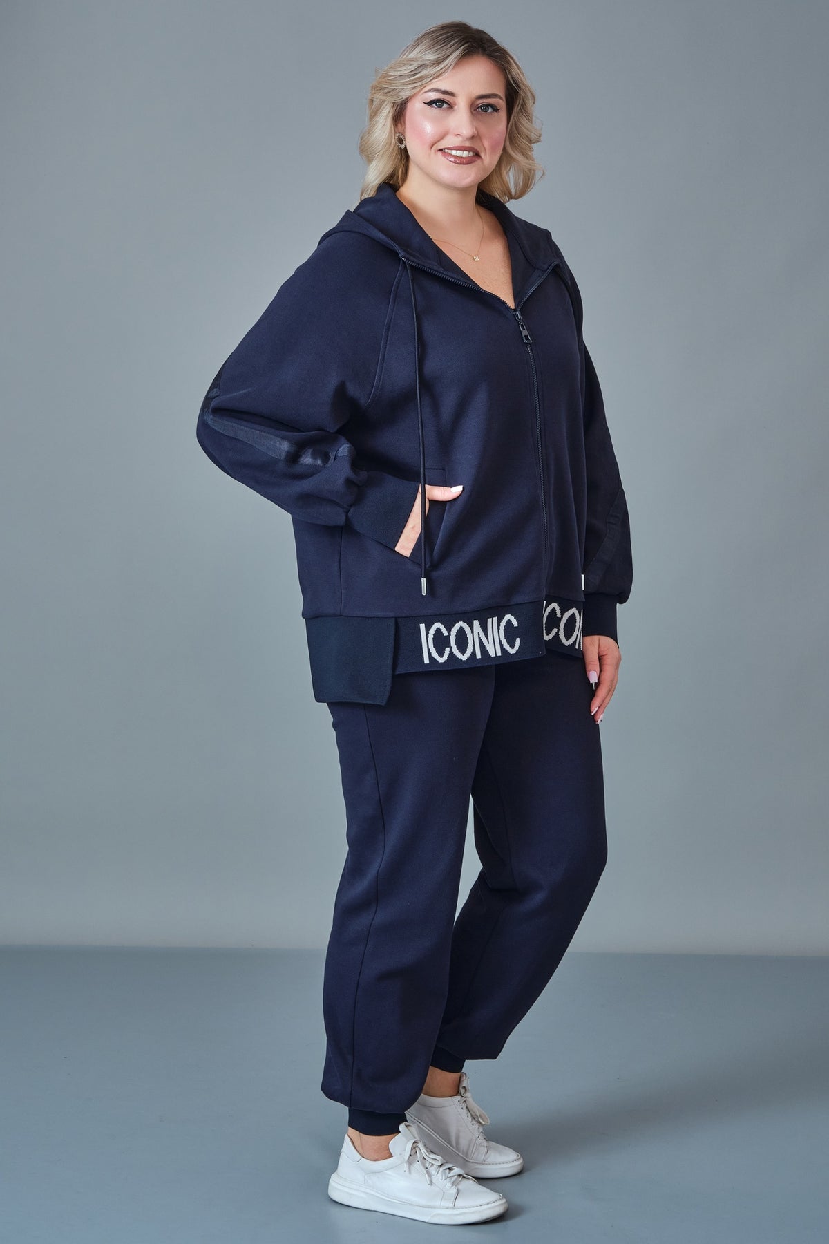Salkim - Plus Size Suit (SAL27K66588BB)