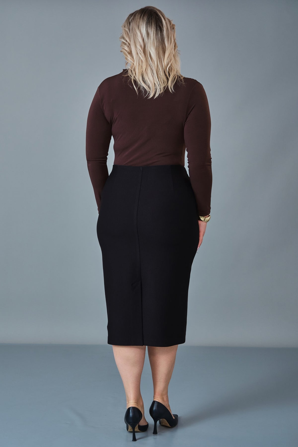 Elitline - Plus Size Skirt (ELT27K2-01-4046)