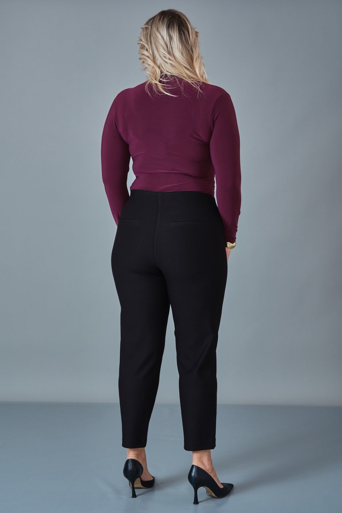 Elitline - Plus Size Trousers (ELT27K1-01-4154)