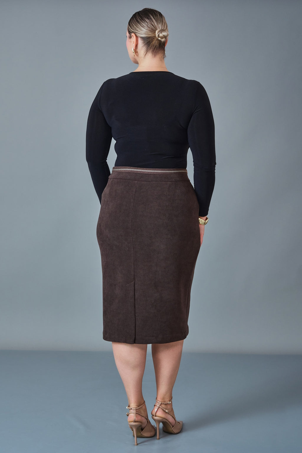 Elitline - Plus Size Skirt (ELT27K2-15-4048)